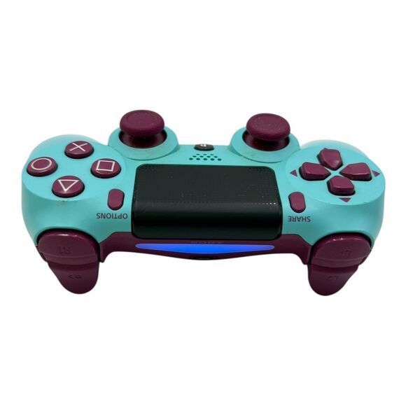 Sony PS4 Dualshock 4 Wireless Controller Berry Blue Teal & Purple - Picture 2 of 6